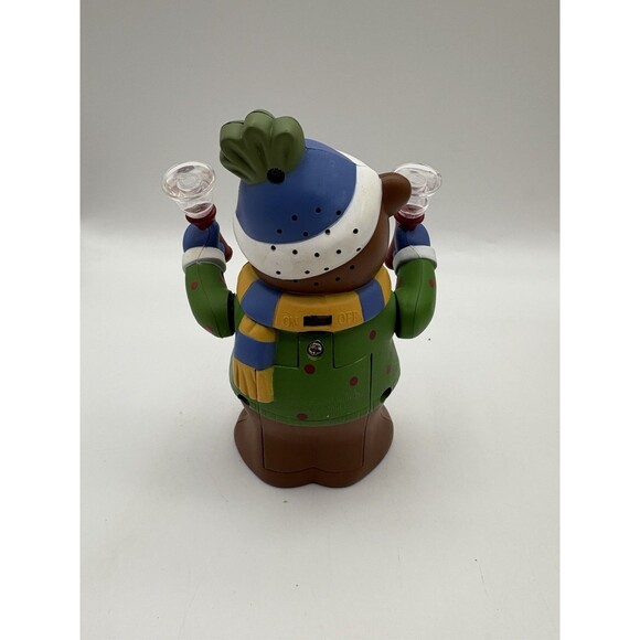 Avon Christmas Bell Ringing Band Trio Bears Musical Light Up Decoration - Picture 4 of 12